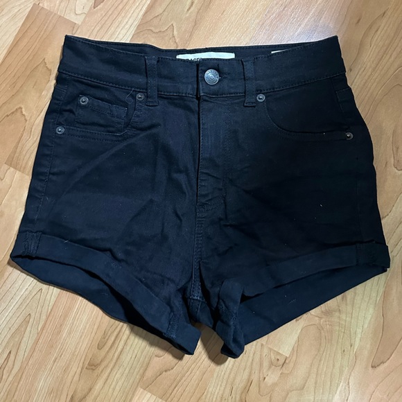 Garage retro high waist jean shorts - Picture 2 of 7